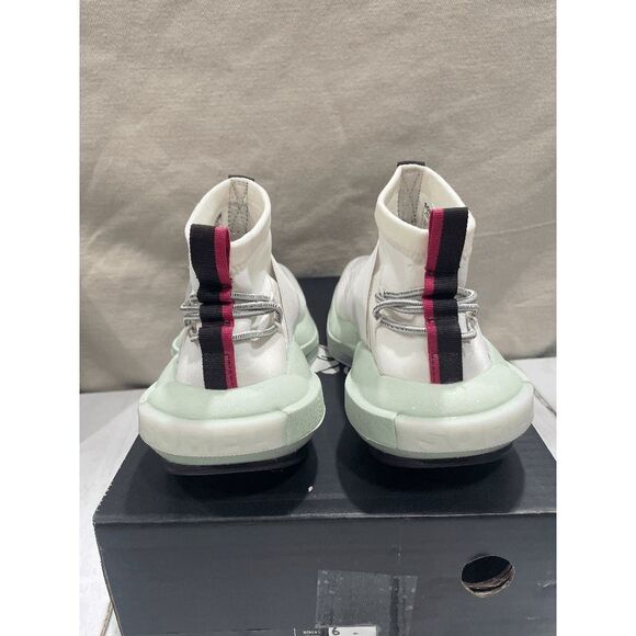 Sorel Women's Explorer Defy Mid Sneakers - Sea Salt 6 - Picture 3 of 7